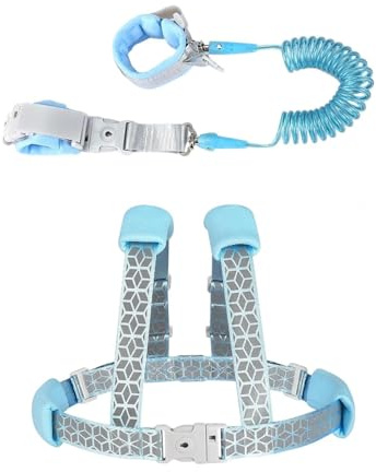 Correa Infantil – Arnés Niño Con Correa, Mochila 3D Reflectante Cinturón Seguridad | Pulsera Anti‑Pérdida Arnés Bebé | Cuerda Seguridad Ajustable Niñas Niños Paseo Exterior