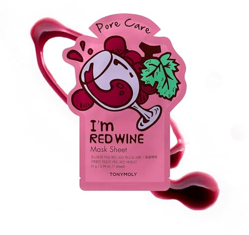 TONYMOLY IM Real Red Wine Face Mask Sheet 21 Gr