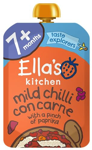 Ella's Kitchen Mild Chili Con Carne 7 Months, 130g