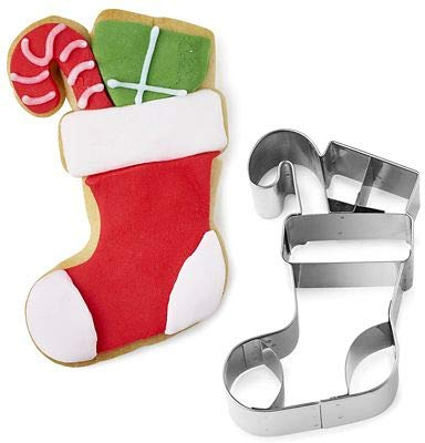 Ausstechform Weihnachtsstrumpf Edelstahl