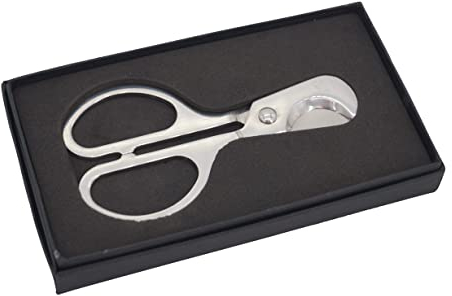 GERMANUS Zigarren Abschneider Cutter Schere Classic, Chrom