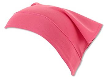 Sterntaler Baby Mädchen Kopftuch Baby Kopftuch - Kopftuch Baby, Bandana Kopftuch Baby, Badekappe Kinder - aus Baumwolle - koralle, 45