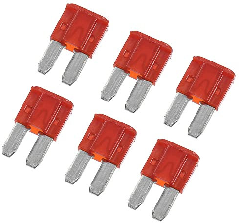 QUARKZMAN 6pz 10A 10Amp Auto Lama Fusibili per Barca Camion Motocicletta Rosso