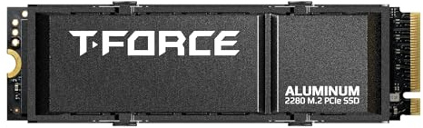 TEAMGROUP T-Force G70 PRO Aluminum Heatsink 2TB DRAM SLC Cache 3D TLC NAND NVMe InnoGrit PCIe Gen4x4 M.2 2280 Gaming Internal SSD Works with PS5 Read/Write 7400/6800 MB/s TM8FFH002T0C128