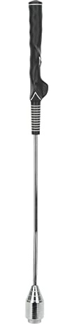 Pyltha Braccio Oscillante Accessori Golf, Bastone Allenamento Swing, Acciaio Cromato 66cm - Migliora Controllo e Potenza, Impugnatura Ergonomica, per Golfisti Destro Indoor Outdoor
