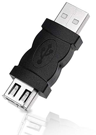 SKYPIA NEW Firewire IEEE 1394 6 Pin Female F to USB M male Adaptor Converter
