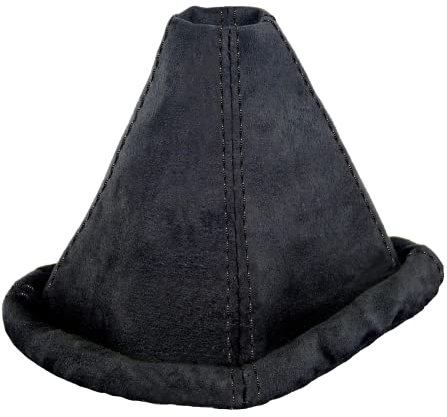 L & P Car Design L&P A0120 Schaltsack Schaltmanschette kompatibel mit VW Golf 2 II Golf 3 III Polo 6N Passat 35i weiche Microfaser in Schwarz