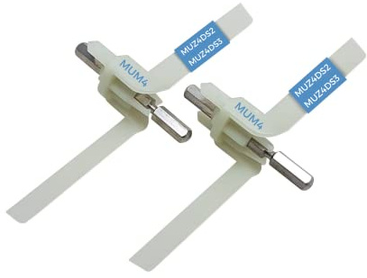 LICHTBLAU 2er Set Mitnehmer für Bosch Küchenmaschine MUM4 & MUM8 I Durchlaufschnitzler Ersatzteil passend für MUZ4DS2, MUZDS3, MUZ8DS1 und MUM4 091027 00091027 I Bosch MUM4 Zubehörteil