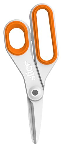 Slice 10545 Universalkniv Vänsterhänta, Högerhänta 198 mm Orange, Vit