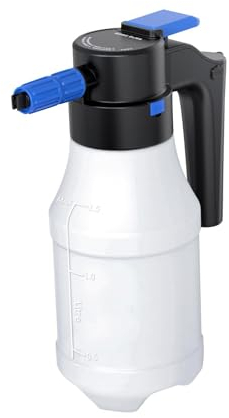 Milageto 1,5 l Elektroauto-Schaumsprüher, Autowaschzubehör, Gießkanne kabellos, Pumpschaumsprüher für die Auto-Detaillierung