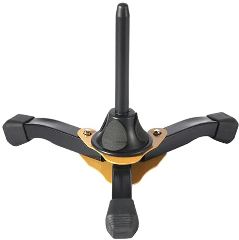 Soporte para clarinete, flauta oboe, saxofón soprano, instrumento de viento, plegable, portátil, trípode resistente para y