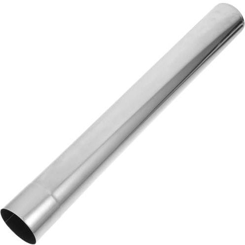 TOBBOMEY Tuyau De Poêle à Bois en Acier Inoxydable 6 Cm Conduit D'évacuation des Fumées pour Camping Et Réchauds Extérieurs