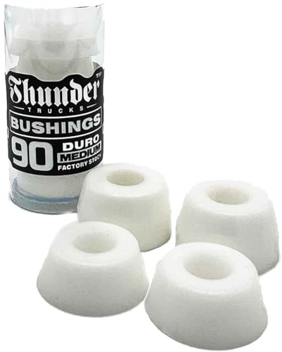 Thunder Trucks Premium White Skateboard Bushings - 2 Pair - 90a