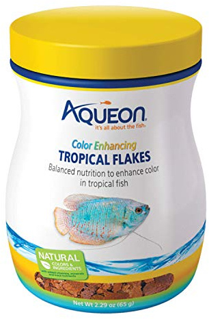 Aqueon Tropical Flakes Color Enhancing 2.29 Ounces Color