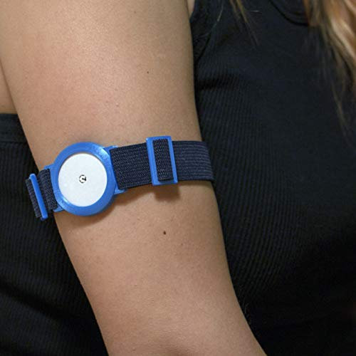 Freestyle Libre 1/2 Sensor Armband Holder Blue Protects Your Sensor
