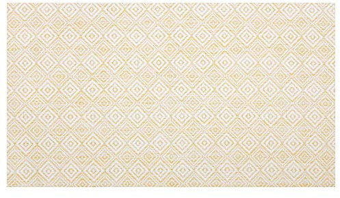 casa pura® Revestimiento de suelo Bitonto para interiores y exteriores, alfombra de terraza tejida artísticamente | como alfombra de exterior por metros o camino para interiores (60 x 150 cm)