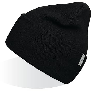Artexia Gorro Hombre Invierno y Gorro Invierno Mujer Son Calentito Elástico y Muy Suave La Gorra y su Caja de Regalo Ecológicas (Negro)
