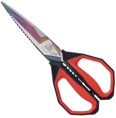 LIVINGO Forbici da Cucina Forbici da Cucina Multifunzionali, Forbici Trinciapollo Professionale Multiuso per Pollame
