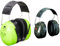 3M PELTOR Optime III Kapselgehörschutz, Kopfbügel, Hi-Viz, SNR 35 dB, hohe Sichtbarkeit, 1 Stück, grün Optime II Kapselgehörschutz, grün