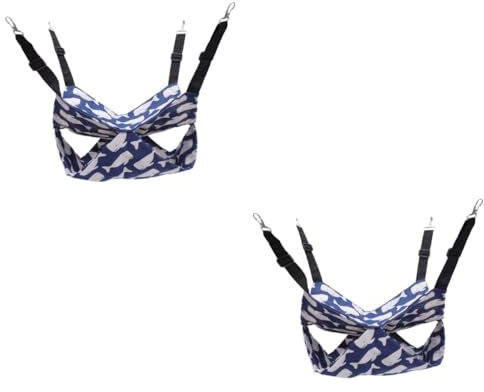 BESPORTBLE 2 Stück Hamster Hängematte Katzen Hängematte Bett Igel Hängehängematte Eichhörnchen Hängematte Meerschweinchen Hängematte Eichhörnchen Hängematte Hamster Hängematte