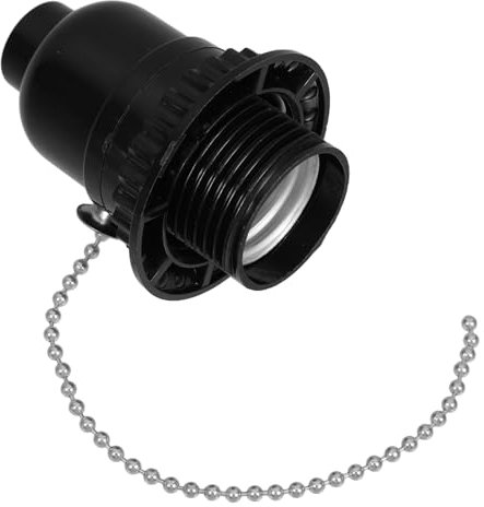 EXHUMKY Adaptateur De Culot De Lampe Pour Luminaire à Tirette Douille Avec Interrupteur à Traction De Lampe Pour Remplacement