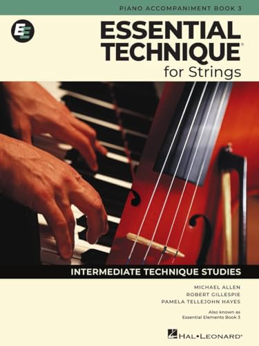 Essential Technique for Strings - Contrabbasso Libro 3 con risorse EEi Online | Metodo per Contrabbasso |Canzoniere e Spartiti con 150+ Videolezioni e ... intermedi di tecnica: With Online Resources