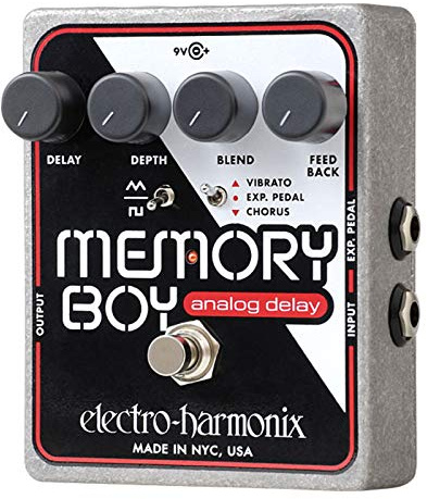 Electro-Harmonix Memory Boy Analog Delay with Chorus & Vibrato Pedal