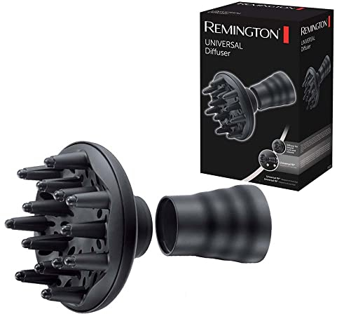 Remington Diffusor Universal - Aufsatz [Locken und Volumen] mit Silikon-Adapter für fast alle Haartrockner, Zubehör D52DU
