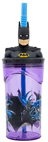 Boyz Toys Batman Vaso PAJITA Figura 3D 360 ML