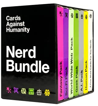 Cards Against Humanity: Nerd Bundle • 6 Nerd-Themenpakete + 10 brandneue Karten