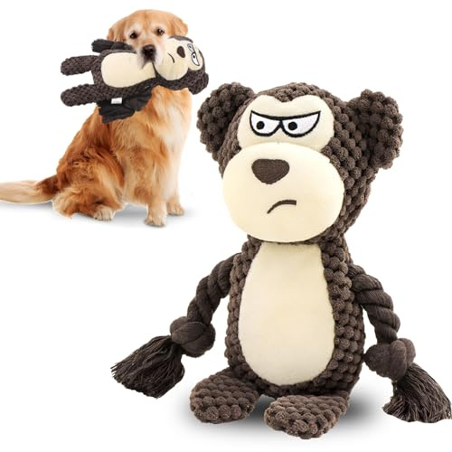 BINYI Juguetes para Perros Peluche Perro Juguete Indestructibles para Regalos Perro Juego Interactivo Juegos Inteligencia para Perros Juguetes Perros para Morder Grandes Medianos Cachorros (Estilo 3)