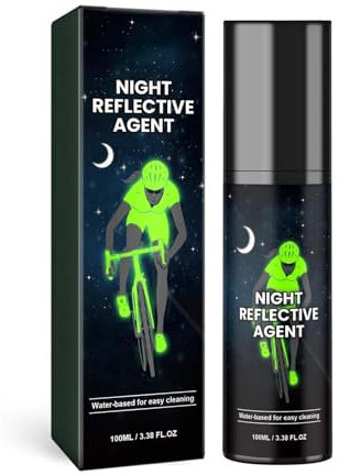 xinxinyu Glow in the Dark Spray Paint, 3.38oz Clear Coat that Glows, Glow Paint for Clothes, Long-Lasting Reflective Paints for High Visibility (Green)