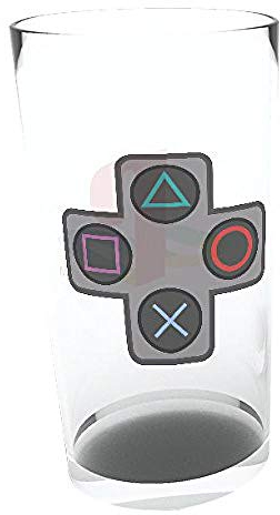 GB Eye Ltd, Playstation, Buttons, Bicchiere da Pinta