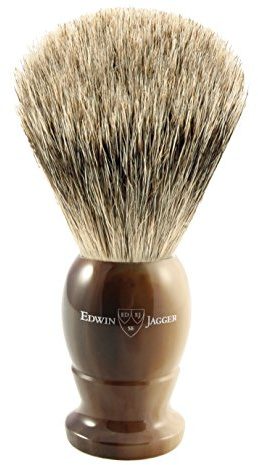 Edwin Jagger Horn Shaving Brush (Best Badger)