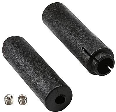 Musiclily Basic Gummimanschette und Stell Schraubenn Set für Wilkinson M Series 5mm Push-In Style Tremolohebel Block Montage Ersatz(2er Set）