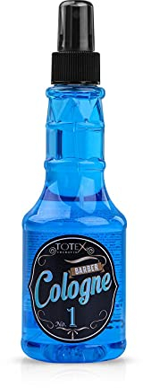 Totex Barber Aftershave Cologne Blue No.1 Spray 250ml | Refreshing Men’s Cologne with Cooling Effect | Barber Shop Quality After Shave Splash | Long-Lasting Fresh Fragrance for Daily Grooming