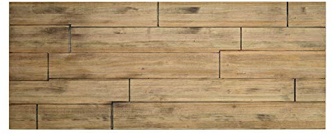 BOX FURNITURE Tête de lit imitation palettes 160 x 60 cm en bois massif de pin finition vintage style industriel