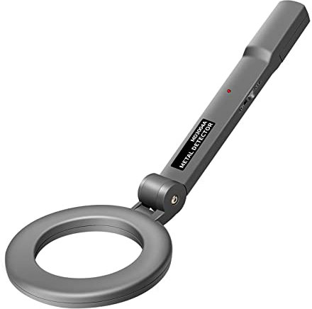 BuyWeek Metal Detector, DM3004A Handheld Metal Detectors Adjustable Sensitivity Metal Detector with Wrist Strap for Adult Kids