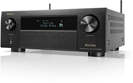 Denon AVR-X4800H 9.4 Channel 8K Home Theater Receiver IMAX Enhanced with Dolby Atmos/DTS:X and HEOS Built-in (Renewed)