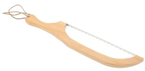 MAGICLULU Trancheur De Pain Acier Inoxydable Coupe-pain Pour Trancher Le Pain Long Gâteau Dentelé Outil De Tranchage Réutilisable