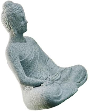 INOOMP Statue De Bouddha pour Aquarium Décoration Aquarium Artificielle Méditation