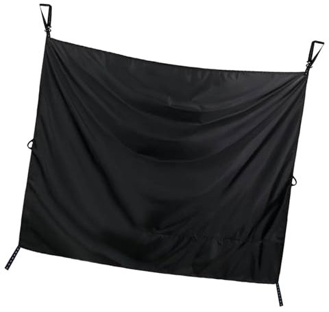 Rideau Voiture Pare Soleil, Rideau de Porte Arrière pour Camping-Car, Rideaux Séparation Amovible, Accessoire Occultant, Tissu Oxford pour L'extérieur et Les D'allaitement, Voyage, Sommeil, 180*230cm