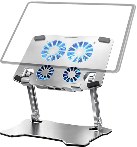 Support pour Ordinateur Portable avec Ventilateurs