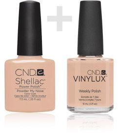 CND Powder My Nose Duo Kit – CND Shellac with CND VINYLUX POWDER MY NOSE