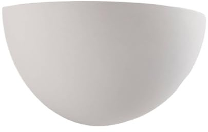 Lindby Wall Light Narin dimmable (Modern) in White Made of Plaster/Clay for e.g. Living Room & Dining (1 Light Source, E14) from wall Lighting lamp