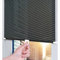 Xrdbfd Verdunklungsrollos, tragbare Sonnenschutzrollos mit Saugnäpfen, Fensterrollo, Thermo dachfenster Rollo ohne Bohren (schwarz, 40x60/50x125/68x125cm),58x125cm/23 * 49in