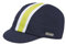 SEALSKINZ Syderstone Fahrradkappe, wasserdicht, für jedes Wetter, gestreift, Marineblau/Grün, L/XL, Marineblau/grün, L/XL