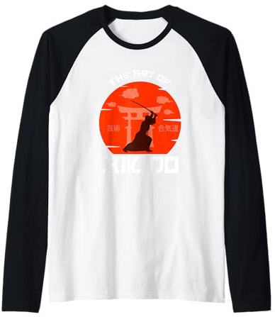 Aikido Suit Women - Aikido Raglan Baseball Tee