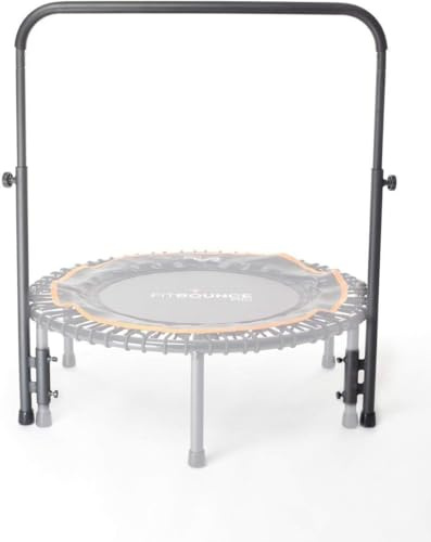 FIT BOUNCE PRO Stabilità, Maniglia Rebounder – Mini Trampolino Bar Solo