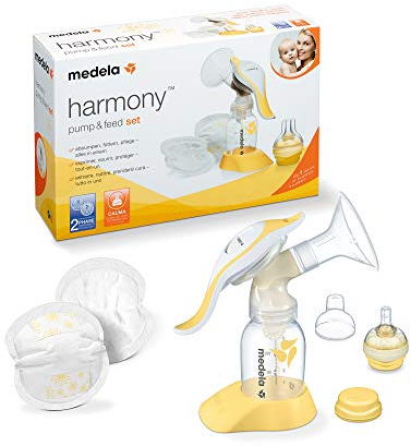 Medela Brustpumpen 005.2062, hellgelb